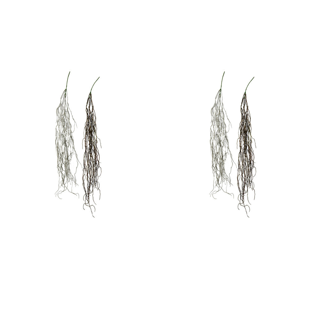 Vickerman 37" Artificial Brown Trailing Succulent Pack of 2