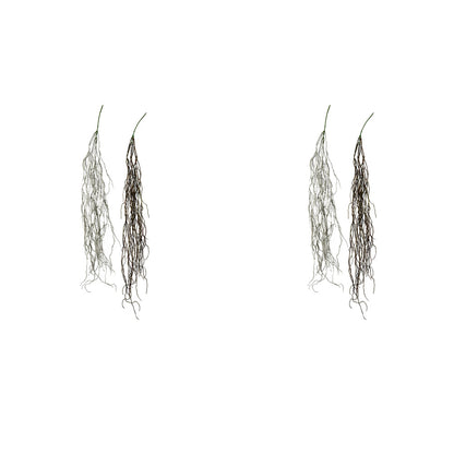 Vickerman 37" Artificial Brown Trailing Succulent Pack of 2