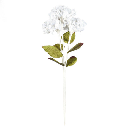 Vickerman 17" Artificial White Hydrangea Christmas Spray 3 per bag
