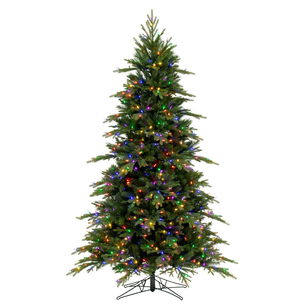 Vickerman 6.5' x 51" Kingston Fraser Fir Artificial Christmas Tree LED Multi-Colored Lights