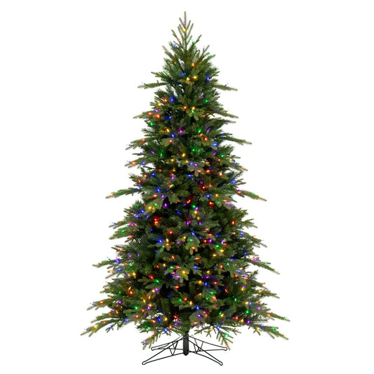 Vickerman 6.5' x 51" Kingston Fraser Fir Artificial Christmas Tree LED Multi-Colored Lights