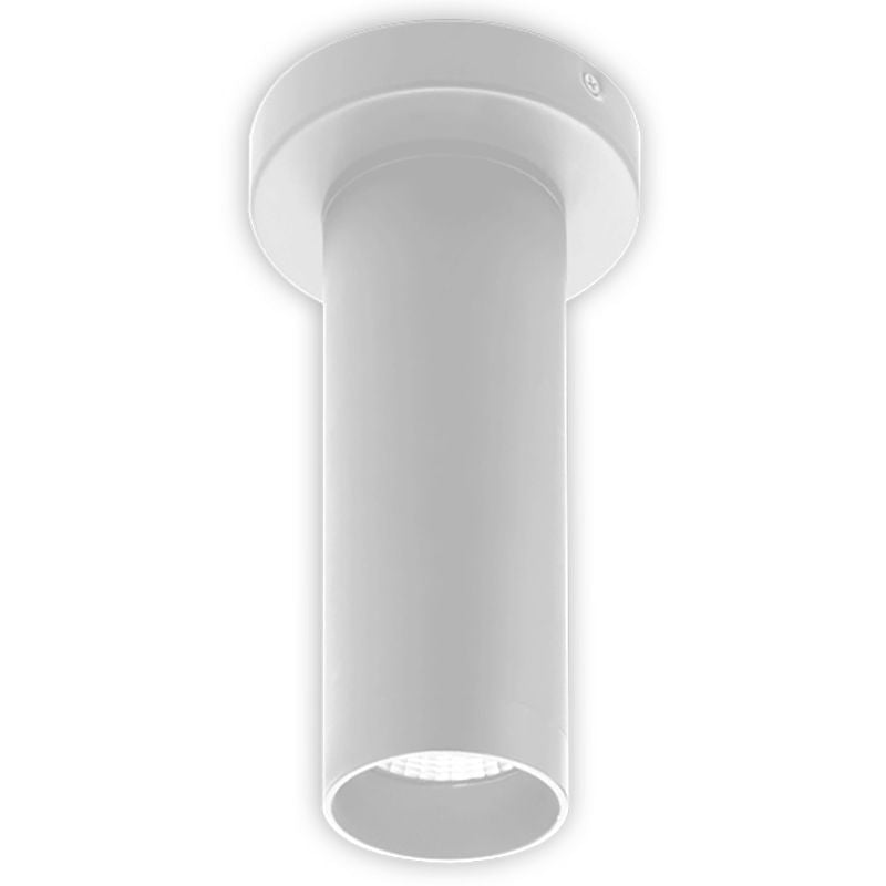 Westgate 3" Ceiling Mount Cylinder, 5/7/9W, 3/4/5K, TRIAC & 0-10V Dimming, White, C & F Lenses Incl, Outdoor Lighting, 5W/7W/9W, 75 Lumens/W, 30K/40K/50K, White Finish, TRIAC And 0-10V Dimming