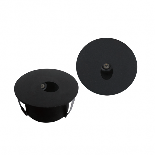 Light Blue USA LED Mini Inground Light With Installation Sleeve - Wall Garden Pin Light