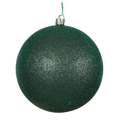 Vickerman 2.4" Emerald Glitter Ball Ornament 24 per Bag