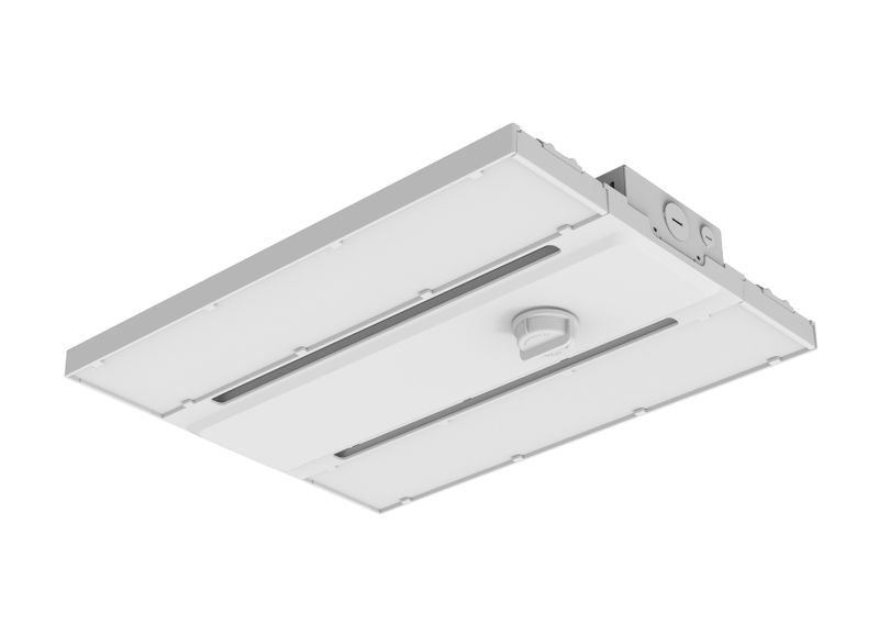 Westgate X-Gen Compact Linear High Bay 110/130/150W 35/40/50K 140 Lumens/W 0-10 Sensor Ready, Industrial Lighting, 110W/130W/150W, 140 Lumens/W,  30/40/50K, White Finish, 0-10V