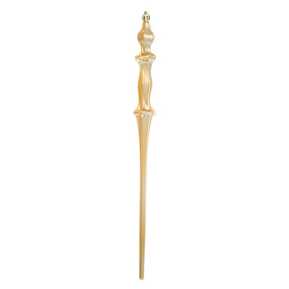 Vickerman 15.7" Copper/Gold Shiny Icicle 3/Bx