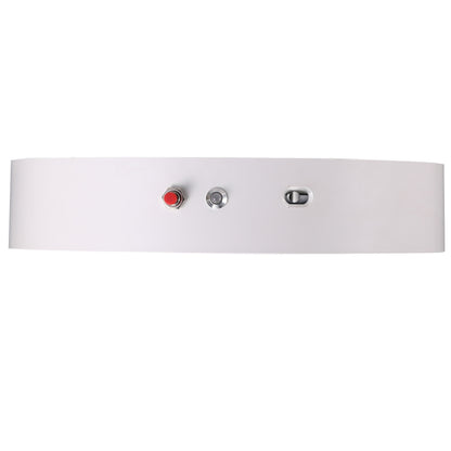 ASD Lighting LED Surface Mini Panel Round 9inch 18W 120V Triac 2700/3000/4000/5000/6000K with Battery Back-up 12W with ETL