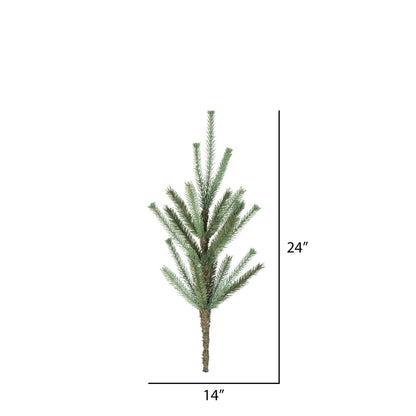 Vickerman 24"/30"/36"Deluxe Artificial Spruce Tops Unlit