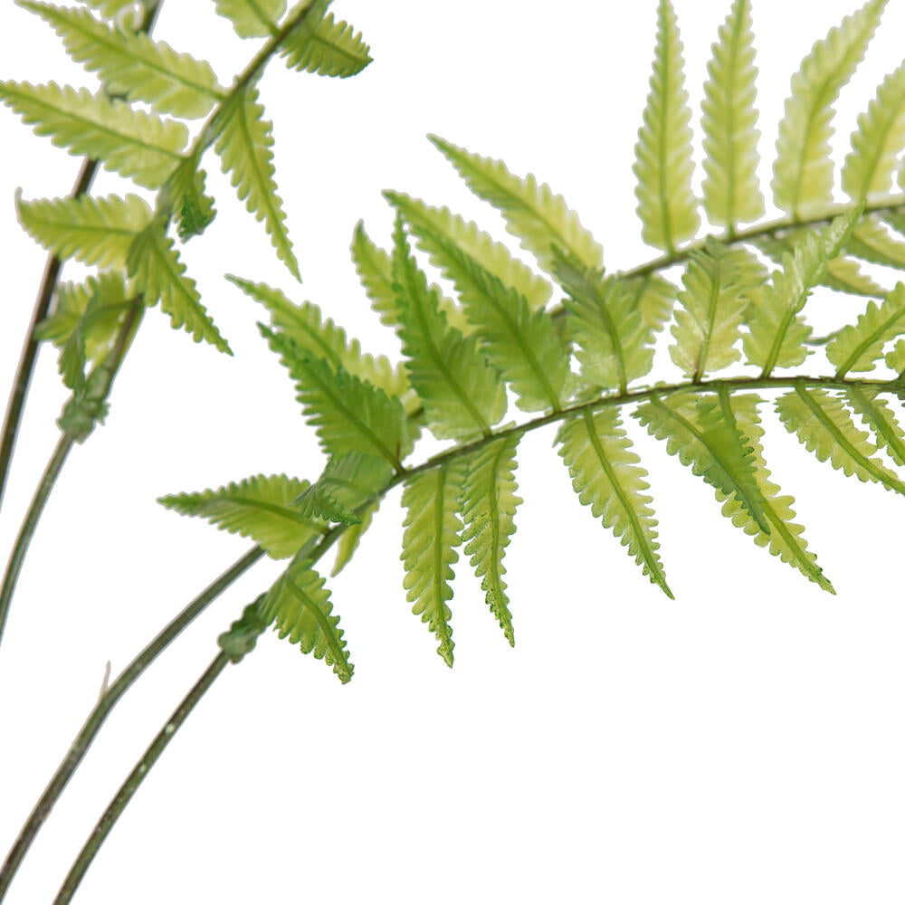 Vickerman 33.5" Green Artificial Jungle Fern Leaves Spray 2 per bag.