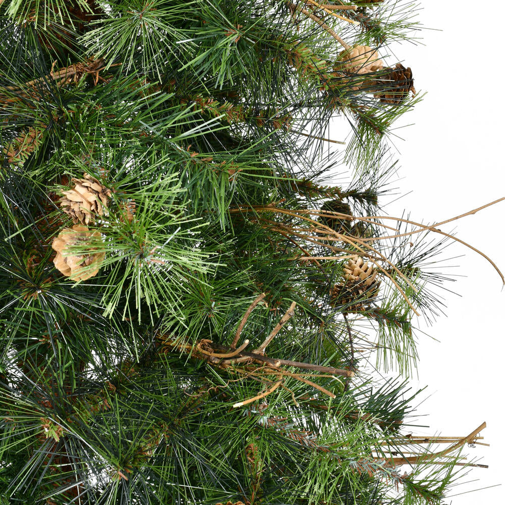 Vickerman 4' Mixed Country Alpine Artificial Christmas Tree Unlit