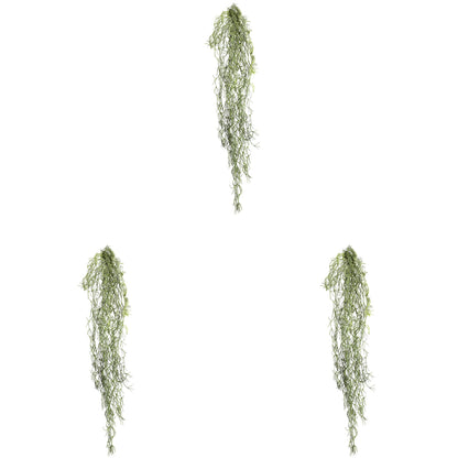 Vickerman 29.5" Artificial Green Tillandsia Root Set of 3