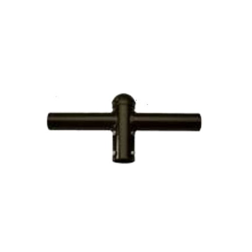 Westgate Pole Tenon Adapter For 2 Fixture @ 180 Degrees, Outdoor Lighting, Bronze Finish