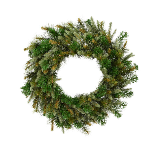 Vickerman 30" Cashmere Artificial Christmas Wreath Unlit