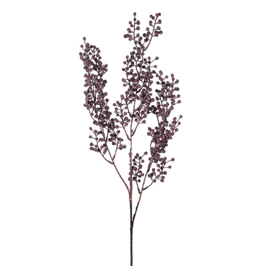 Vickerman 25" Brown Artificial Dry Wild Berry Spray 2 per bag.