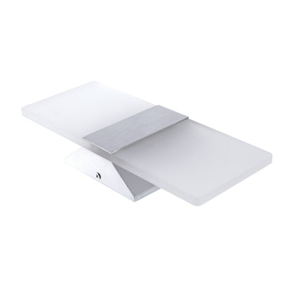 ASD Lighting LED Wall Sconce 10W 120V Triac 2700/3000/3500/4000/5000K Brushed Nickel ETL