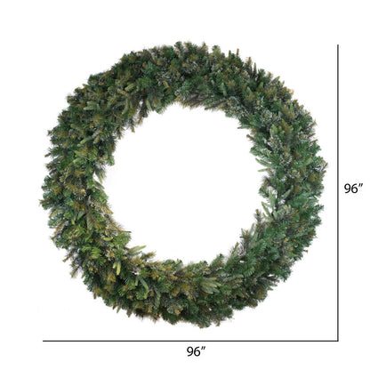 Vickerman 96" Cashmere Artificial Christmas Wreath Unlit