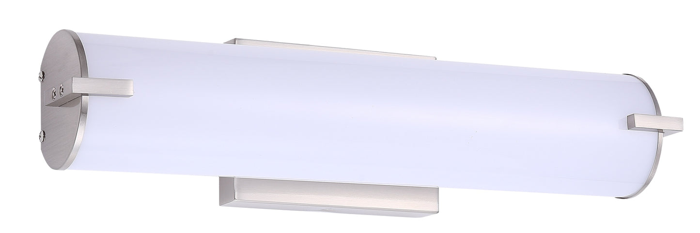 ASD Lighting LED Vanity linear 24inch 25W 120V Triac 3000/4000/5000K Nickel ETL
