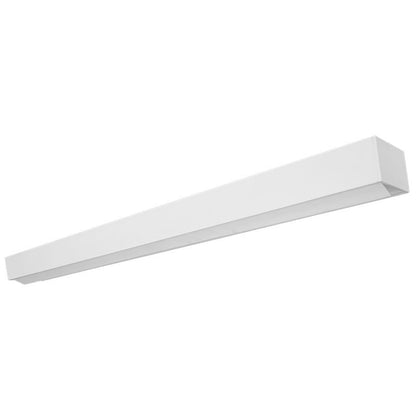 Westgate Drop Lens SCX Linear Series 4, Commercial Indoor Lighting, 40W30K/35K/40K/50K, White Finish, 0~10V Dimmable