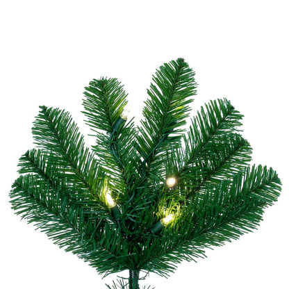 Vickerman 6' American Upside Down Artificial Christmas Tree Warm White Dura-Lit® LED Lights