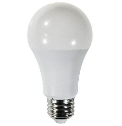 Damar A19 LED Light Bulb 16W 1600 Lumens E26 Medium Base 3000K Soft White for Bedroom Living Room Lamp Home Light Bulb 120V CRI80 230° Beam Angle Damp Location White Finish Pack of 3