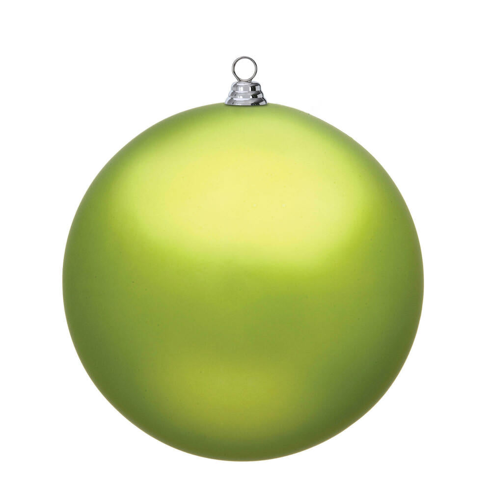 Vickerman 15.75" Lime Matte Ball Ornament