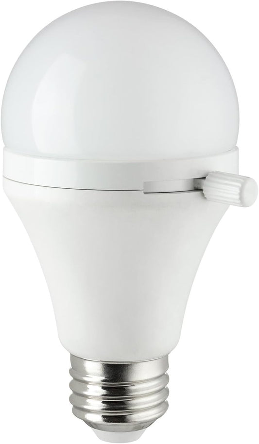 Sunlite 80949 A19/LED/7W/SHAB/40K Shabbulb Shabbat Permissible LED Light Bulb, ETL Listed, 10,000 Life Hours, 4000K Cool White