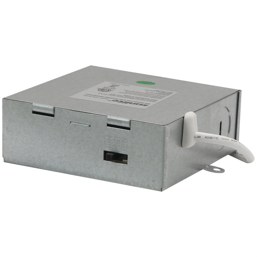 Sunlite 87804-SU LFX/SDL/8R/18W/90CRI/SCT 8" Round Slim Downlight 90CRI 120V 27K-50K Dimmable White