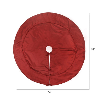 Vickerman 54" Burgundy Colorway Christmas Tree skirt