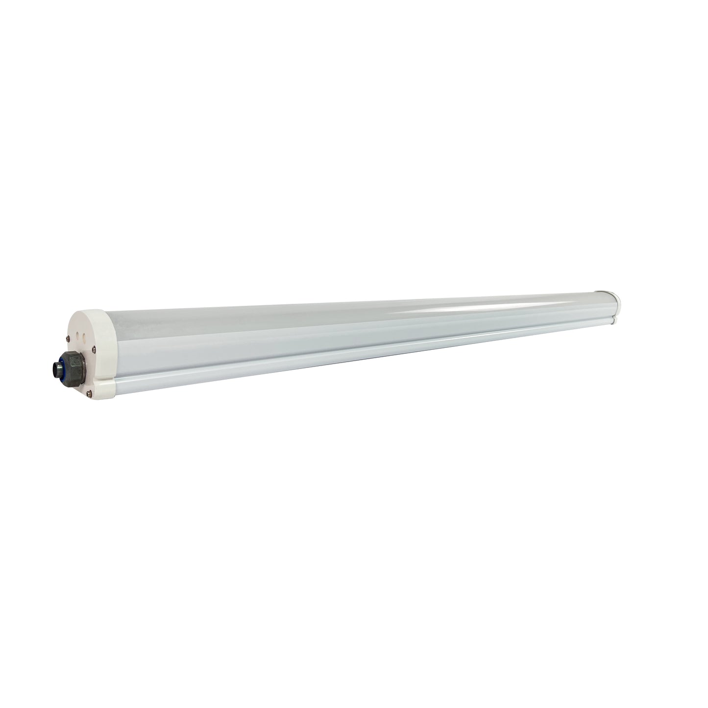 ASD Lighting LED Seamless Vapor Proof Fixture 8ft Power Adjustable 64/96/120W 120-277V CCT Selectable 3500/4000/5000K with Battery back-up 20W Dimmable UL DLC Standard