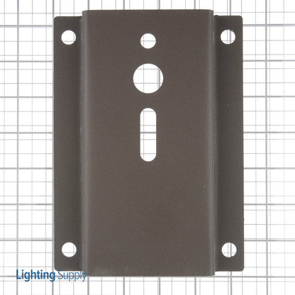 Westgate Wall-Mounting Plate For LF3 And LF3-HL Series, Outdoor Lighting, Dark Bronze Finish