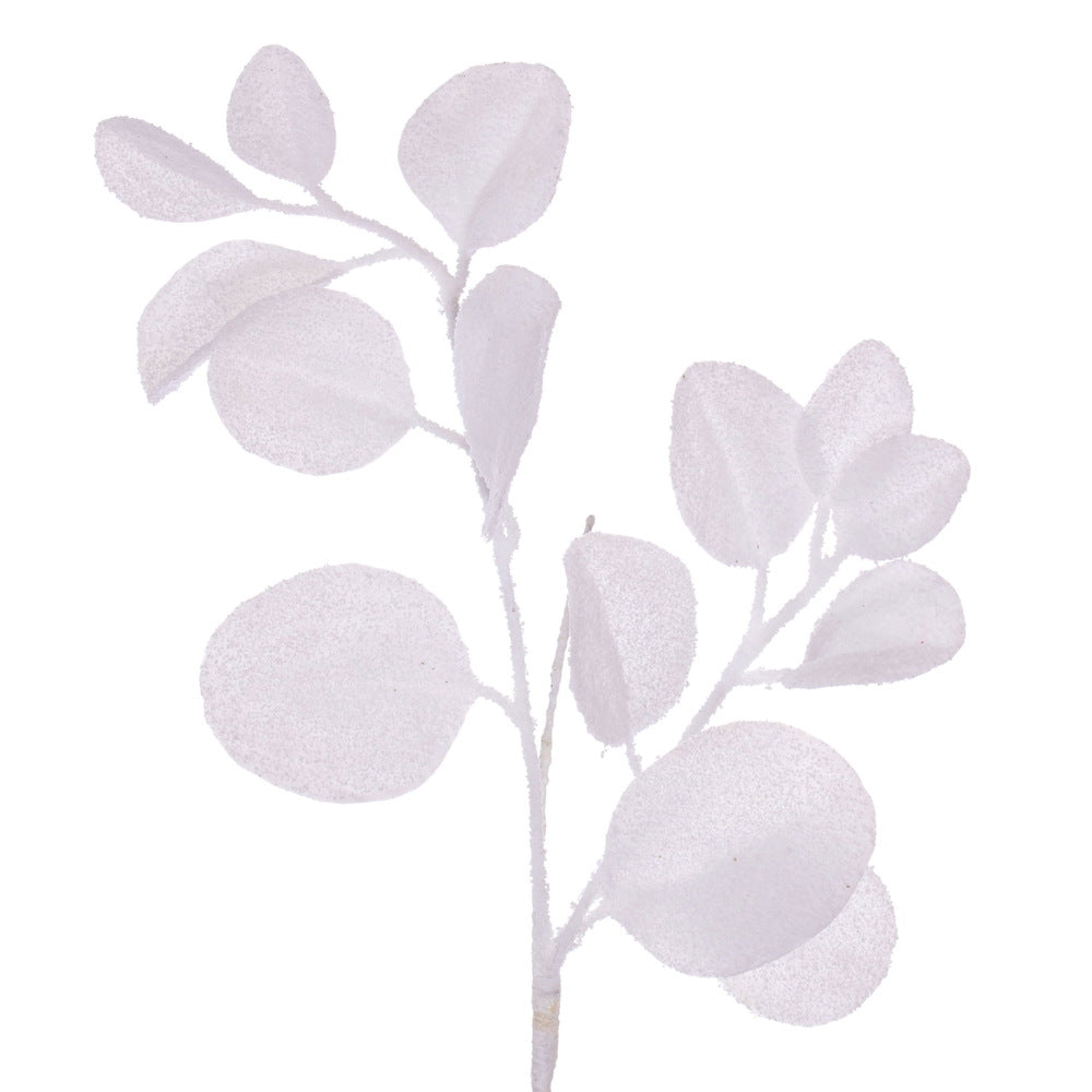 Vickerman 6' White Artificial Dogwood Snowy Garland