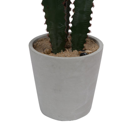 Vickerman Artificial 29" Green Cactus Plant.
