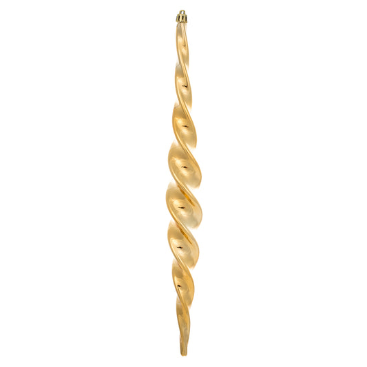 Vickerman 14.6" CopperGold Shiny Spiral Icicle 2Bx