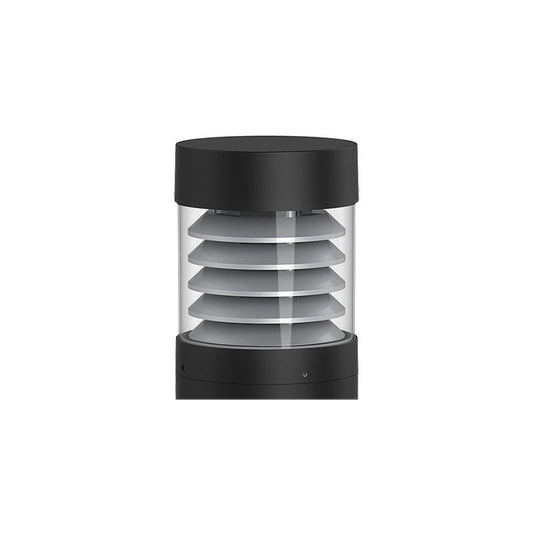 Westgate G2 Bollard Head Model 107F Select 24/19/14W 30/40/50K, Bk, Outdoor Lighting, 14W/19W/24W, 125 Lumens/W, 30K/40K/50K, Black Finish, 0-10V