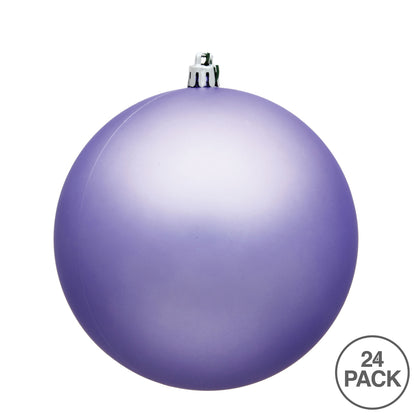 Vickerman 2.4" Lavender Matte Ball Ornament 24 per Bag