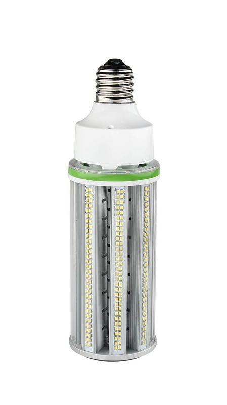 Westgate High-Lumen LED Corn Lamp With Up Light, 100~277V AC, Industrial Lighting, 75W, 9750 Lumens, 3000K, White Finish