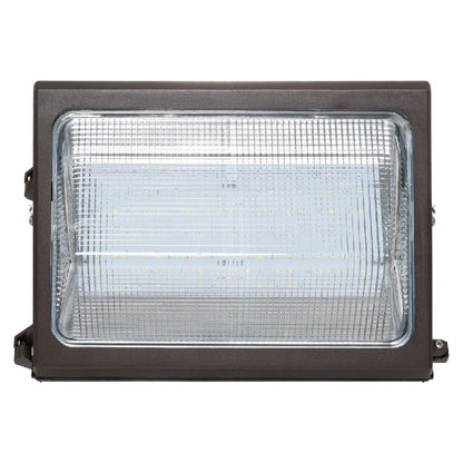 Westgate Non-Cutoff Wall Pack, Outdoor Lighting, 20W/30W/50W/60W, 130 Lumens/W, 30K/40K/50K/57K, Bronze 0~10V Dimmable