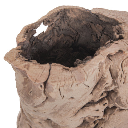 Vickerman 12-14" Grapewood Urns Sand Blasted Dried