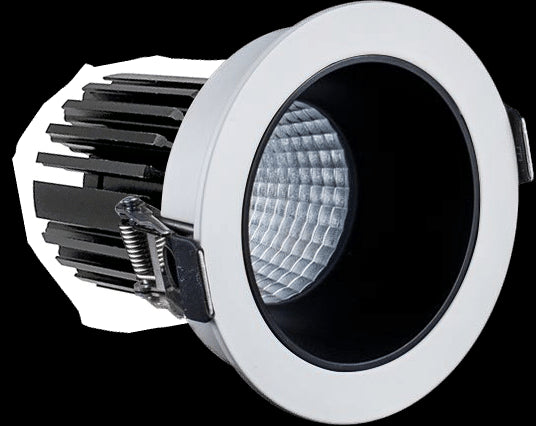 Westgate LED Winged Recessed Light, Residential Lighting, 10W, 700 Lumens, 5000K, Black Finish, TRIAC LED Dimmer