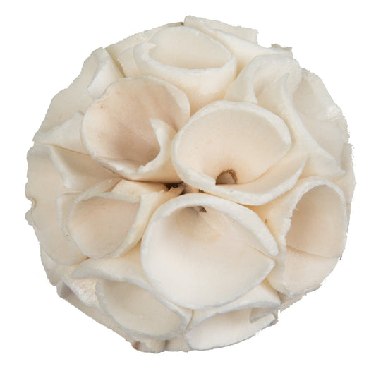 Vickerman Natural Botanicals 2.4" Sola Crape Ball. Includes 50 pieces per Pack.