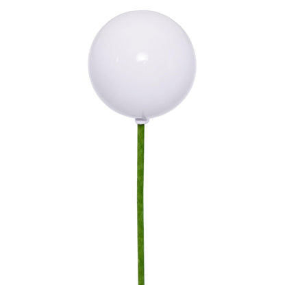 Vickerman 3" White Pearl UV Drilled Ball Ornament 12 per bag.