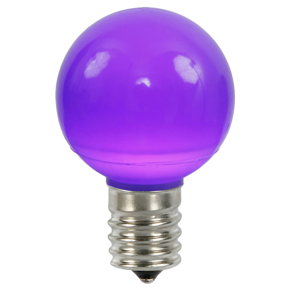 Vickerman G50 Purple Ceramic LED Replacement Bulb package of 25