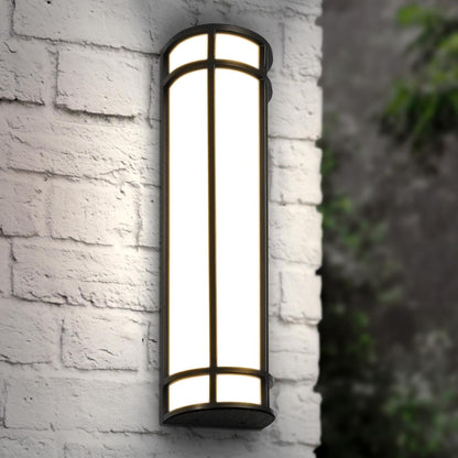 ASD Lighting LED Outdoor Wall Sconce 24" 23W 120-277V CCT Selectable 3000/4000/5000K Oil Rubbed Bronze ETL Energy Star
