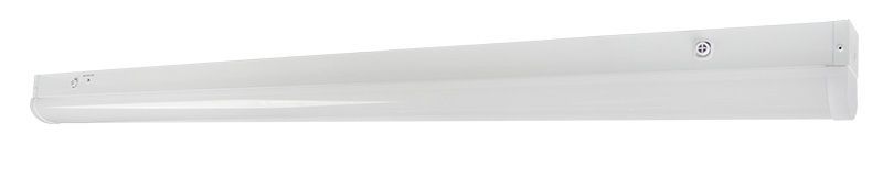 Westgate 8Ft Narrow Strip 64W 40K 130 Lumens/, Commercial Indoor Lighting, 64W, 8320 Lumens, 4000K, White Finish, 0~10V Dimming