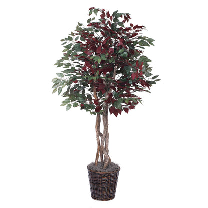 Vickerman 6' Artificial Capensia Executive Rattan Basket.