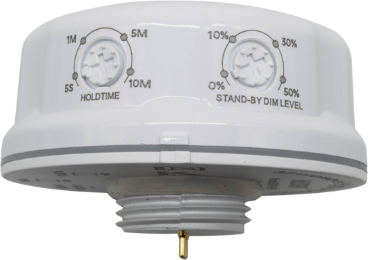 ASD Lighting Microwave motion sensor 3pin 49ft dim 0-10V IP65 RC White UL