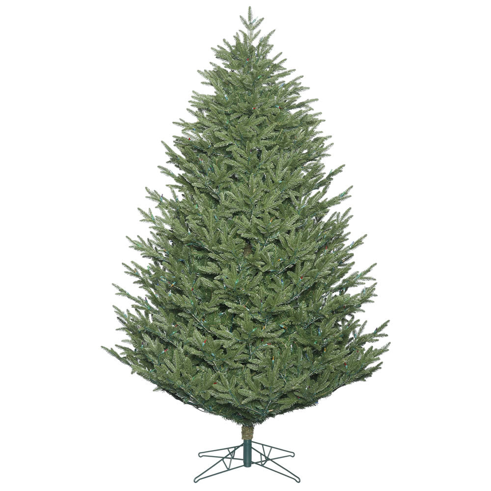 Vickerman 14' Deluxe Fraser Fir Artificial Christmas Tree with 2600 Multi-Colored LED Lights