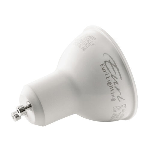 Euri Lighting EP16-4000ew Everyday LED CA Compliant 50-Watt Equivalent PAR16 Lamp GU10 Twist & Lock Dimmable - 3000K