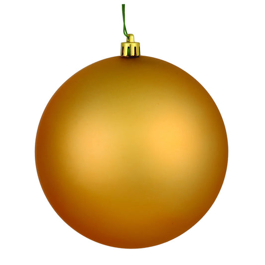 Vickerman 8" Copper/Gold Matte Ball UV Drilled 1 per Bag