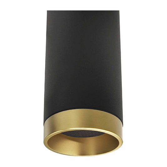 Westgate 4" Ceiling Mount Cylinder Honeycomb Cell Kit, Black, Outdoor Lighting, Black Finish